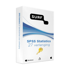 Serienummer voor verlenging SURF Bundel SPSS Statistics 27